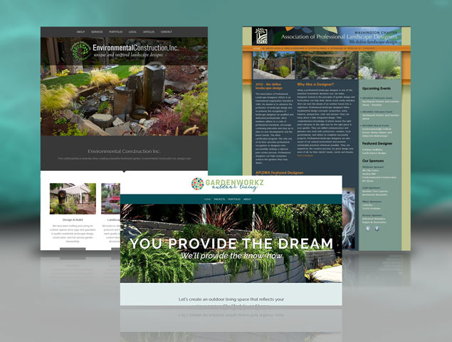 Landscape Designer Website Design